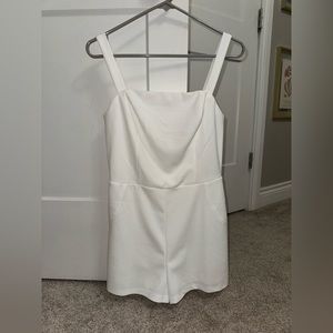 WHITE ROMPER
